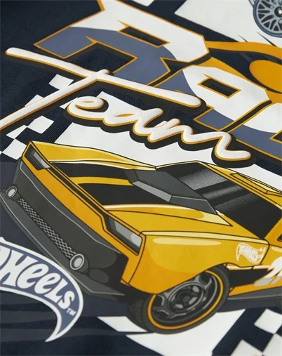 Name it - NMMJunior Hotwheels T-shirt - Navy Blazer